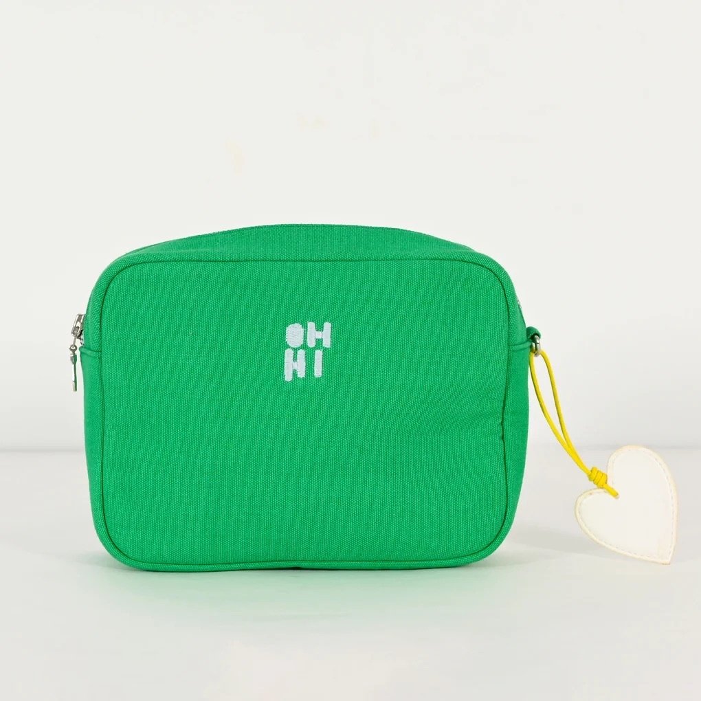KERRI ROSENTHAL BOXIE POUCH OH HI PARROT