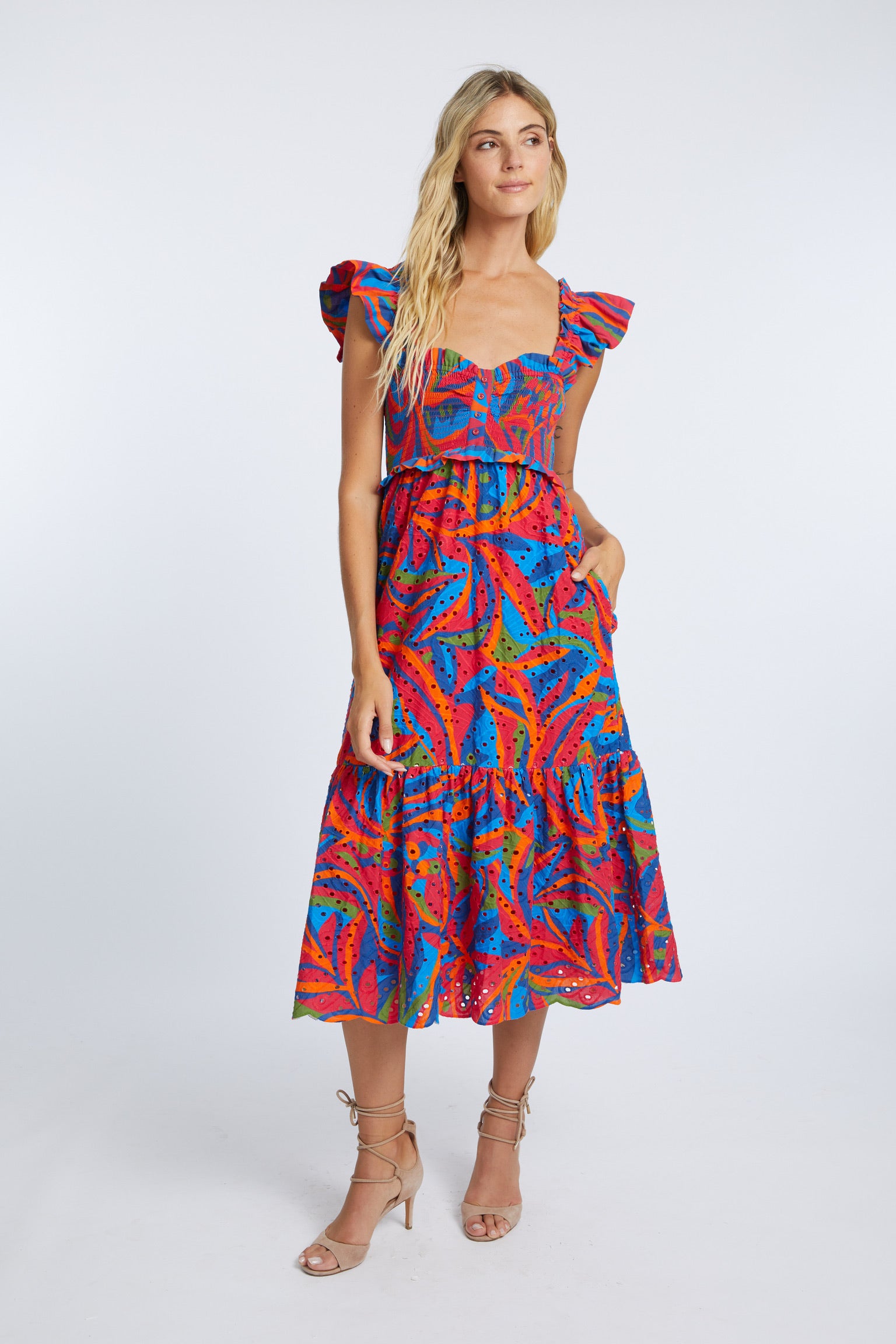 CABALLERO NYX PASSION PALM DRESS