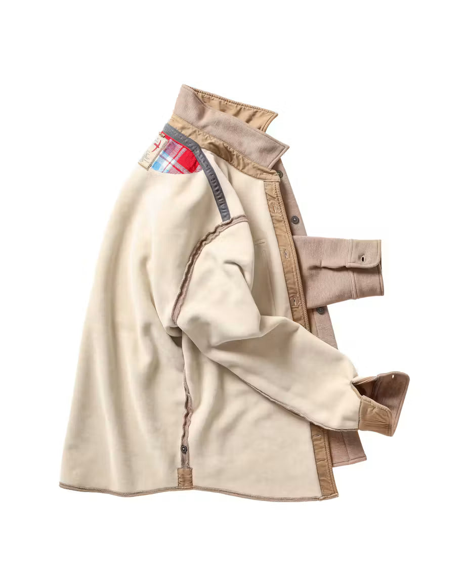 PIQUE FLEECE WORKSHIRT