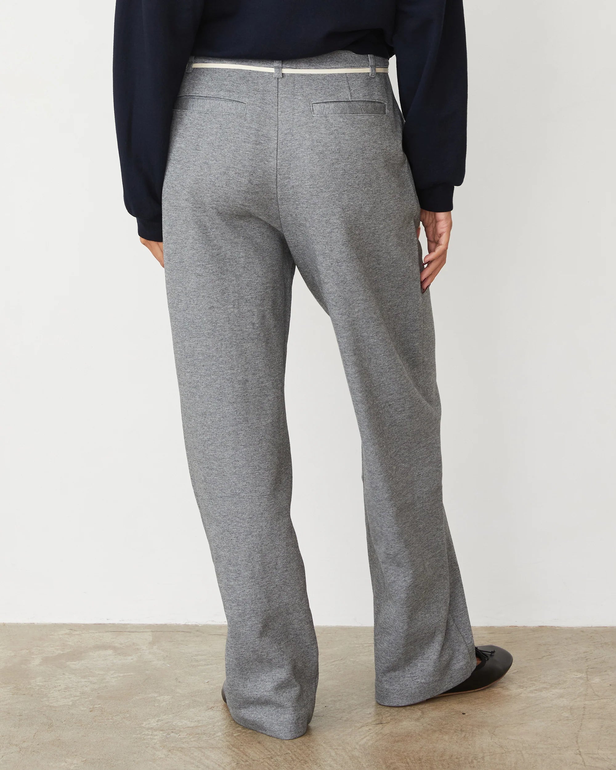 COTTON KNIT TROUSER