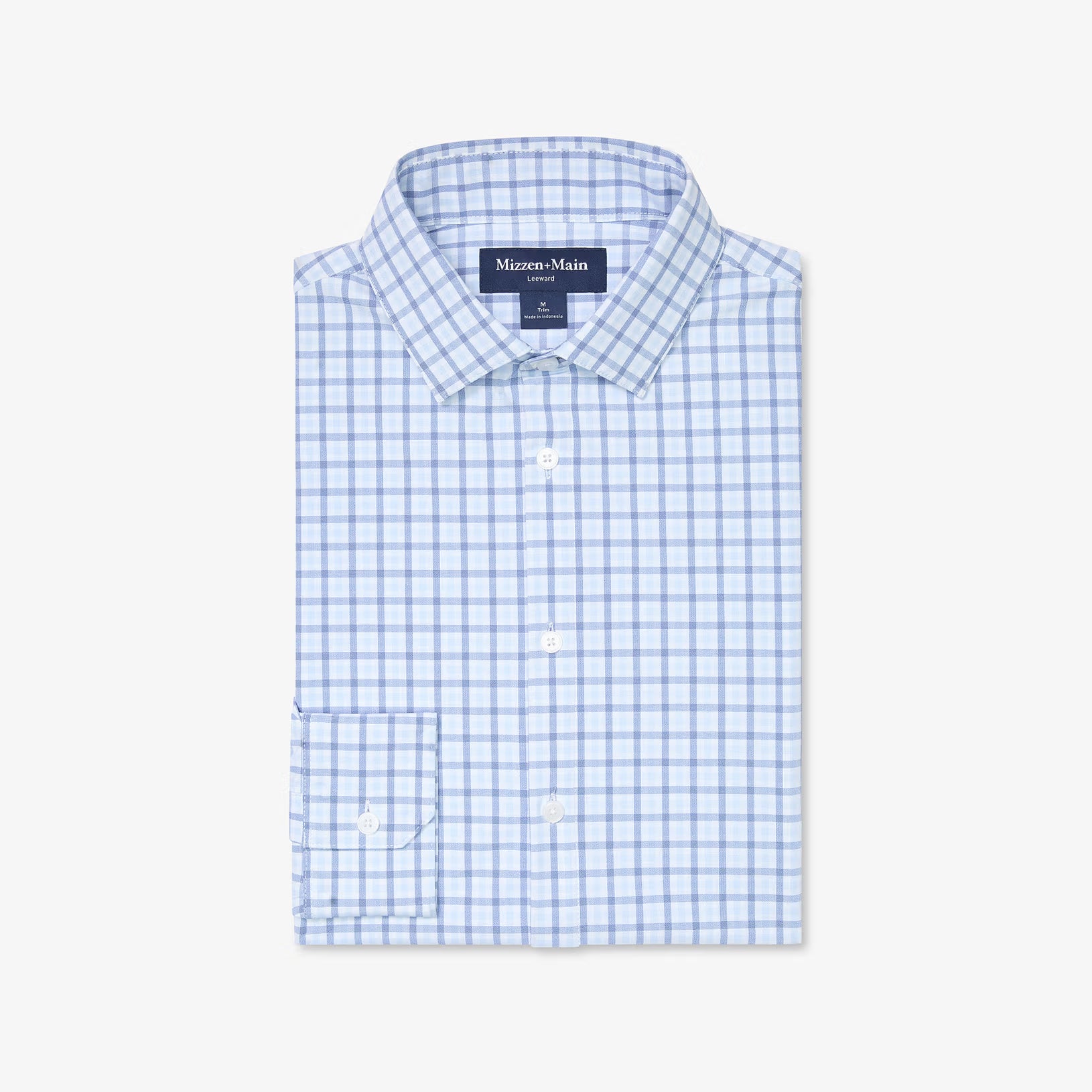 LEEWARD - CLOUD BLUE MILES PLAID