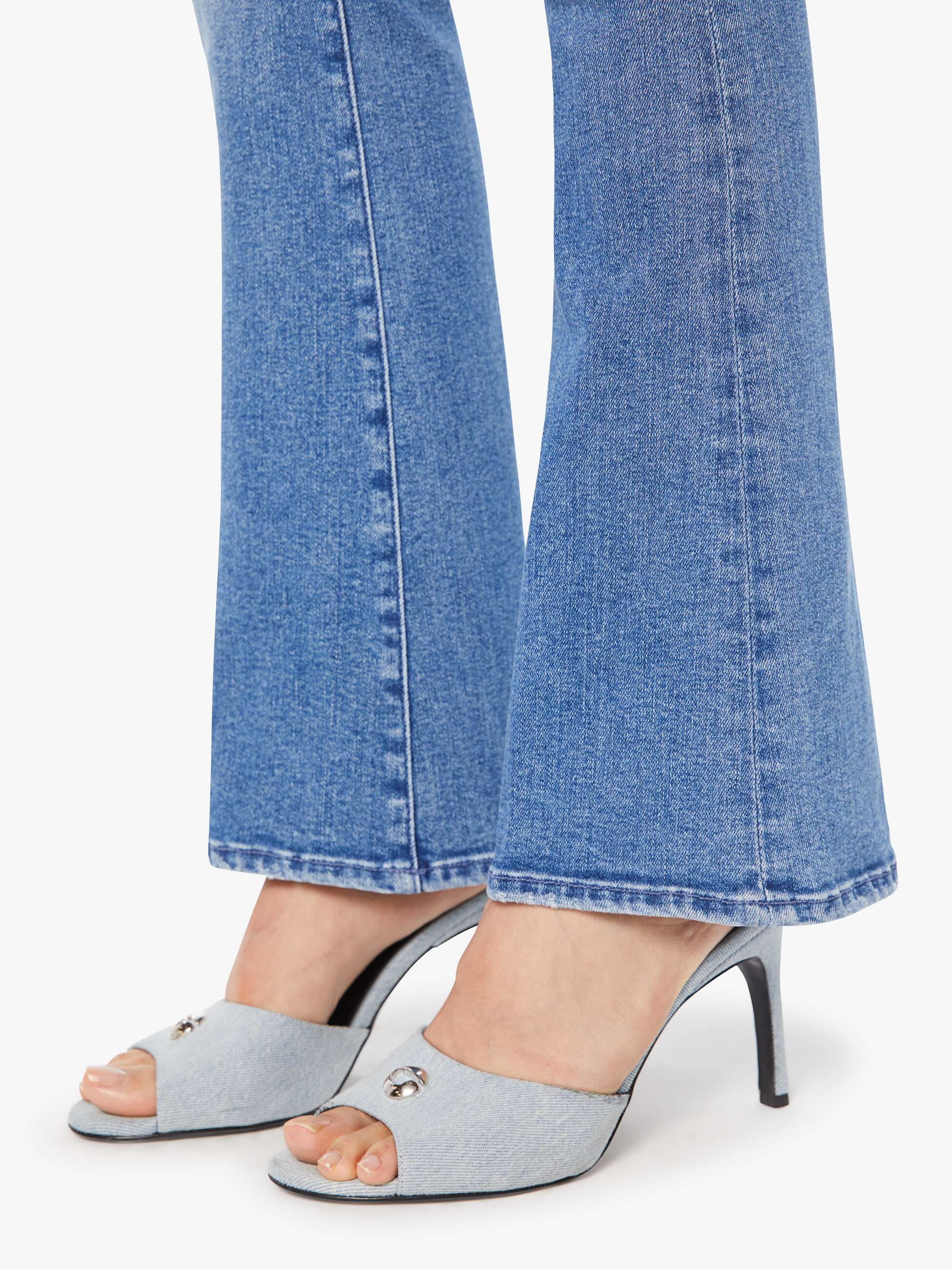 MOTHER HIGH WAISTED WEEKENDER SKIMP SWING AND A MISS