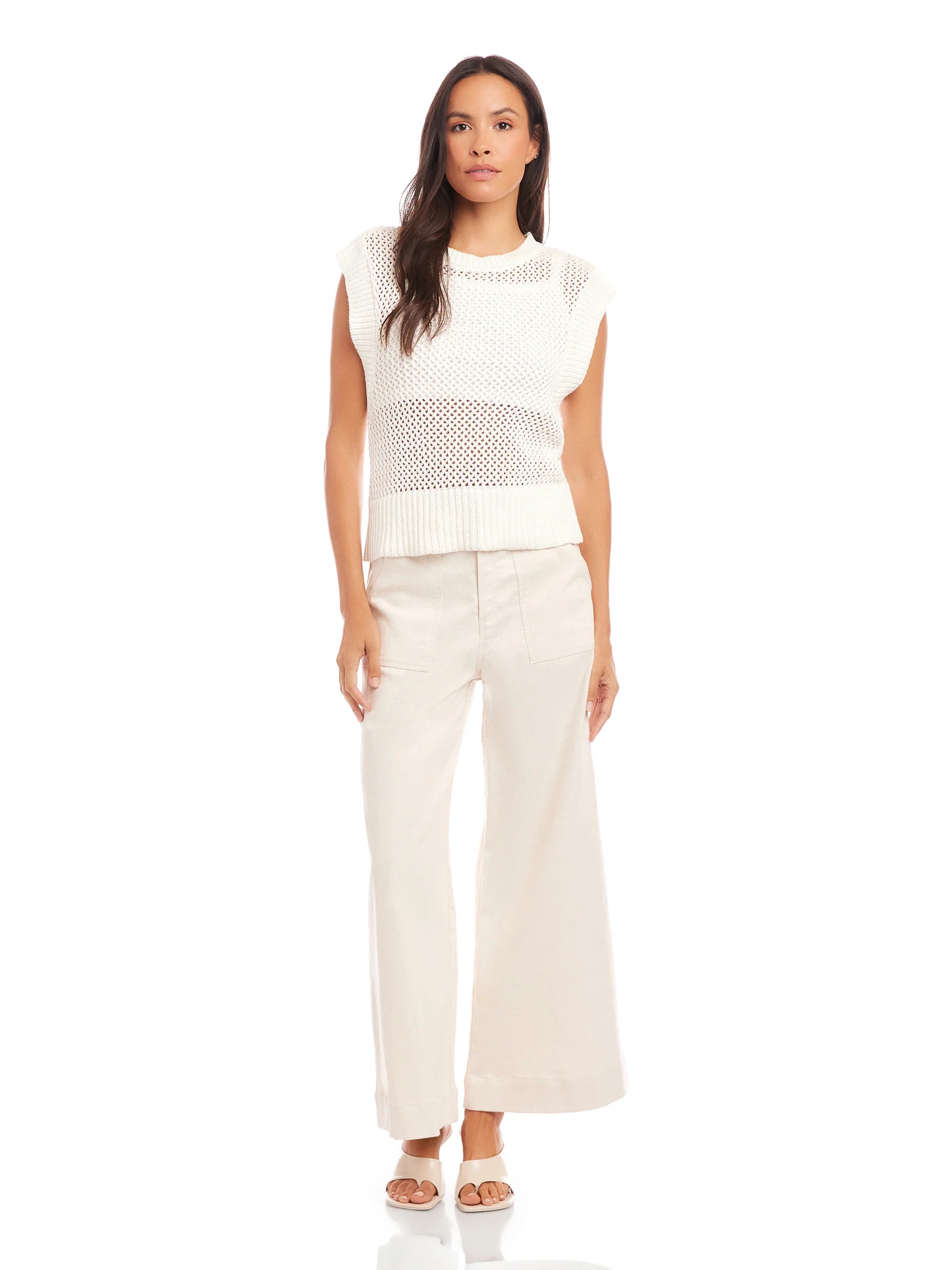 FIFTEEN TWENTY CARLY CROCHET TOP