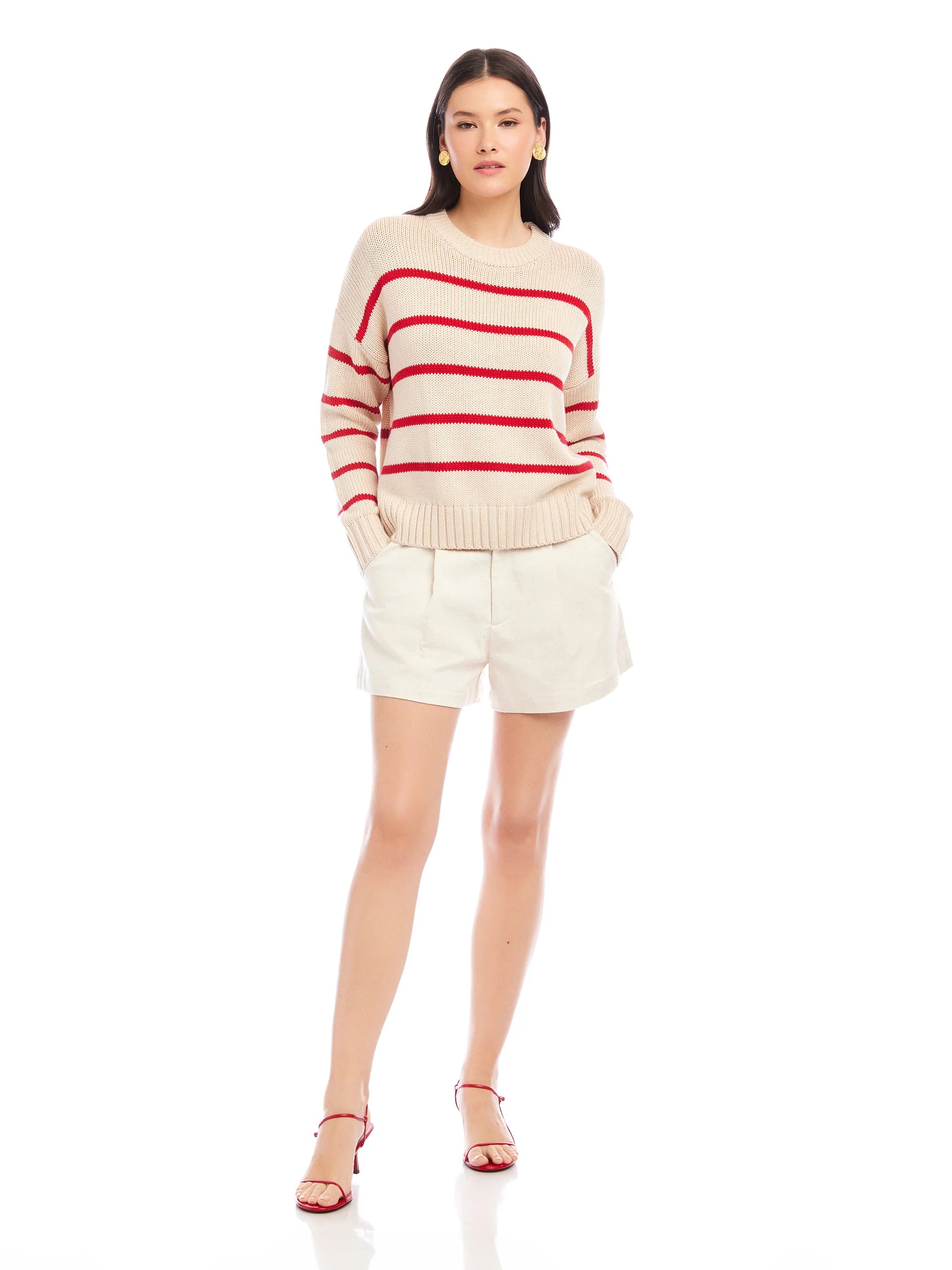 FIFTEEN TWENTY LUCA CREWNECK SWEATER
