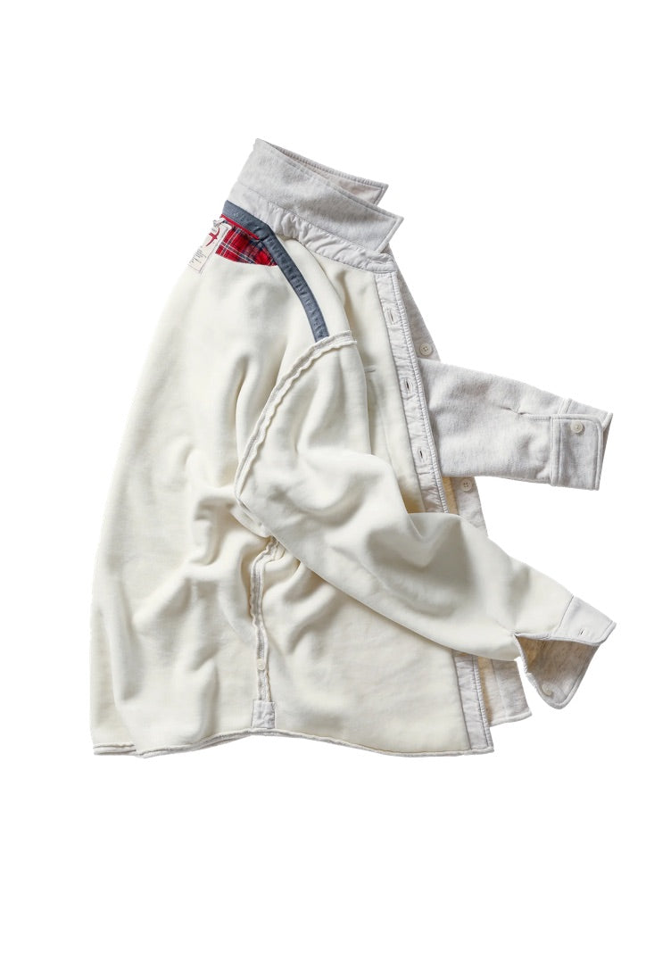 PIQUE FLEECE WORKSHIRT