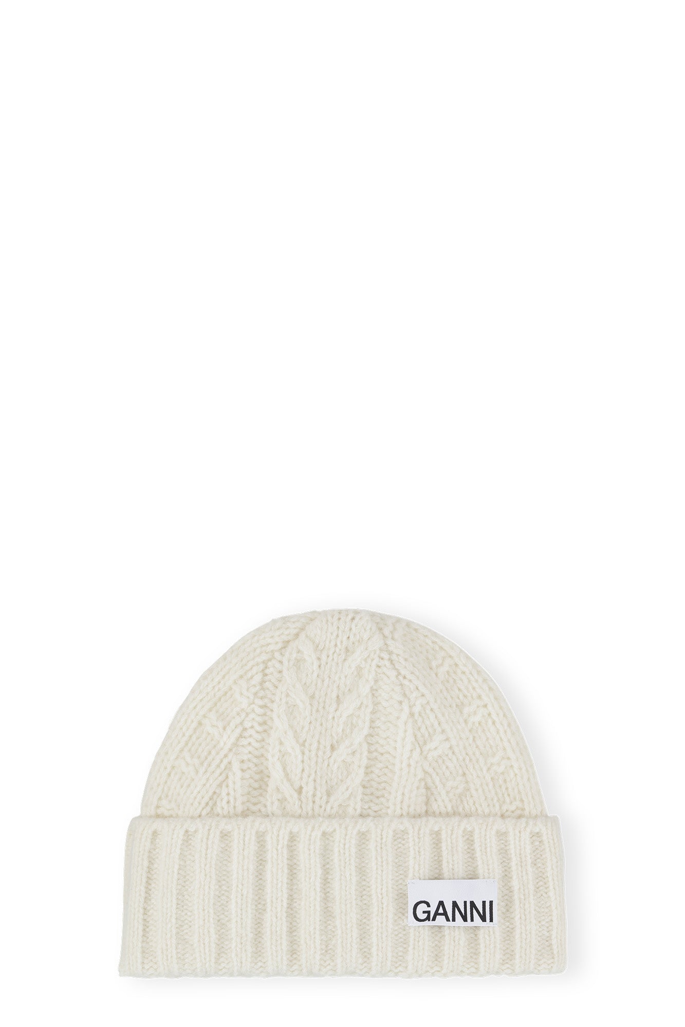 GANNI CABLE BEANIE