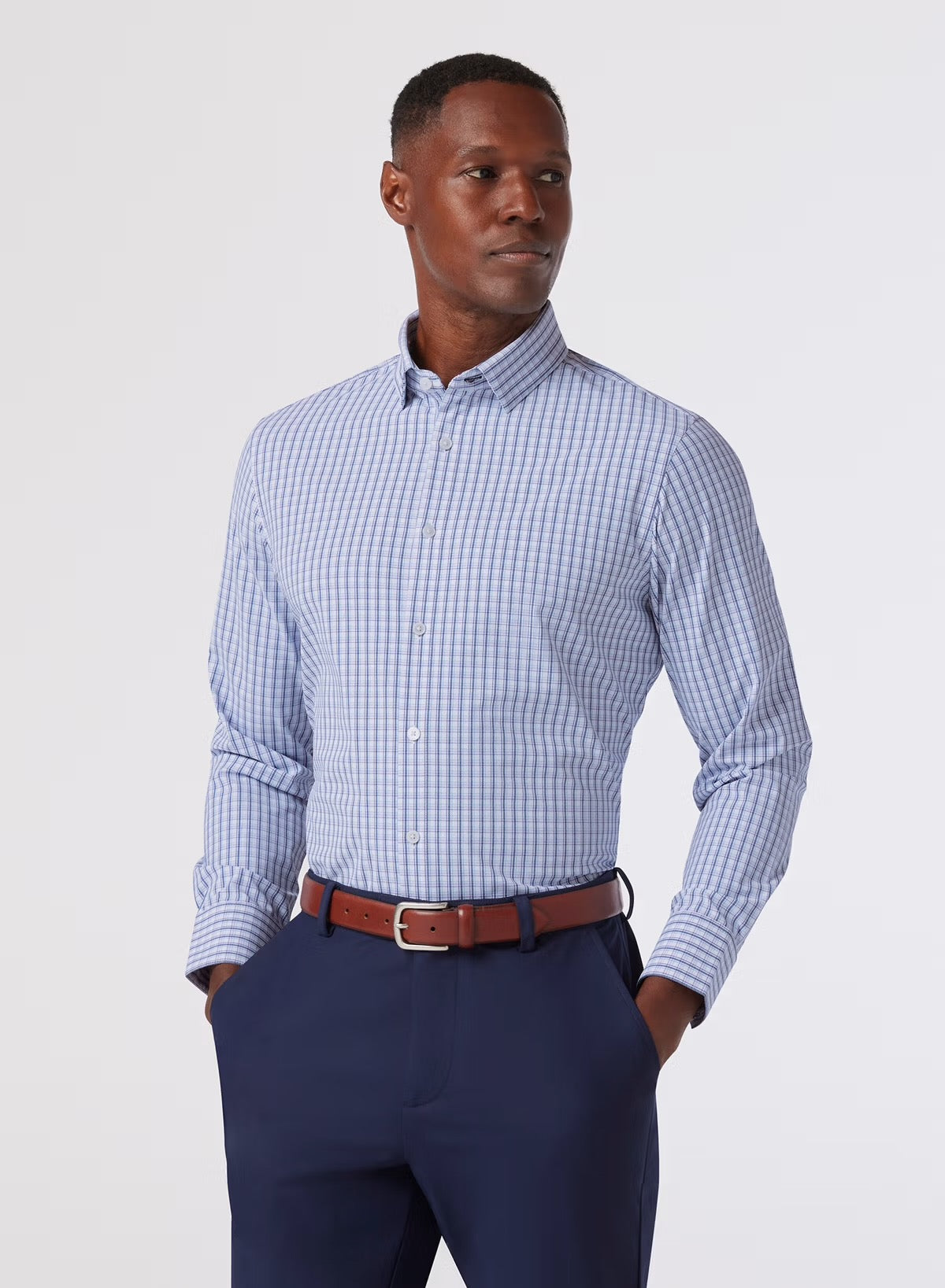 LEEWARD - PURPLE PLAID