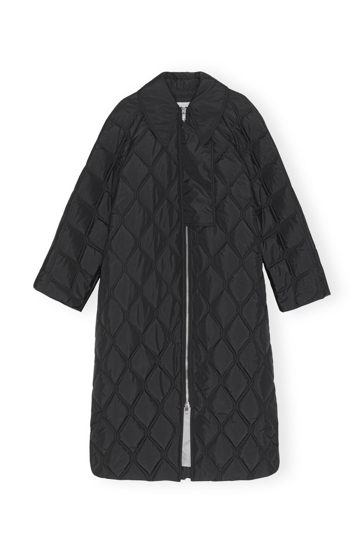 ganni RIPSTOP QUILT coat