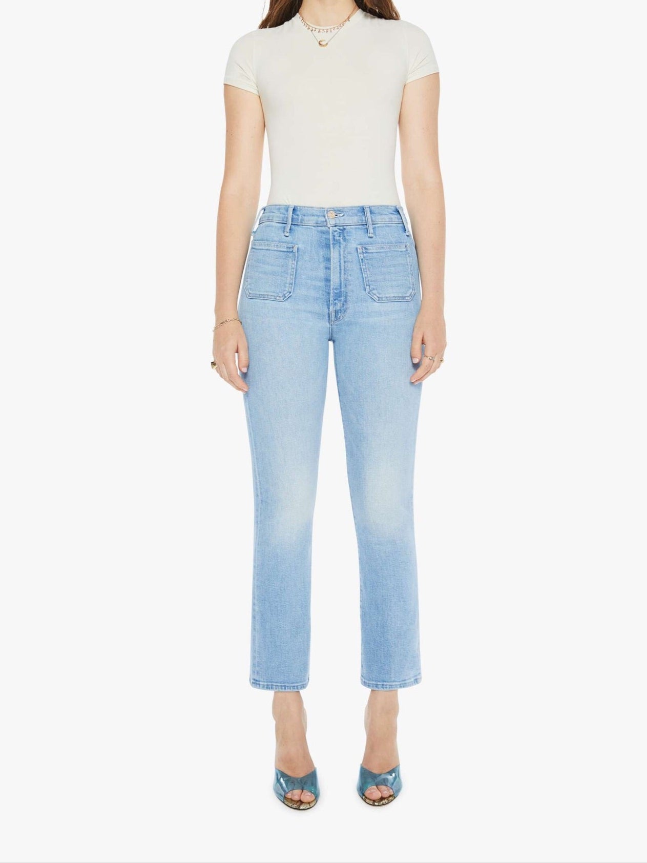 MOTHER HUSTLER PATCH POCKET ANKLE