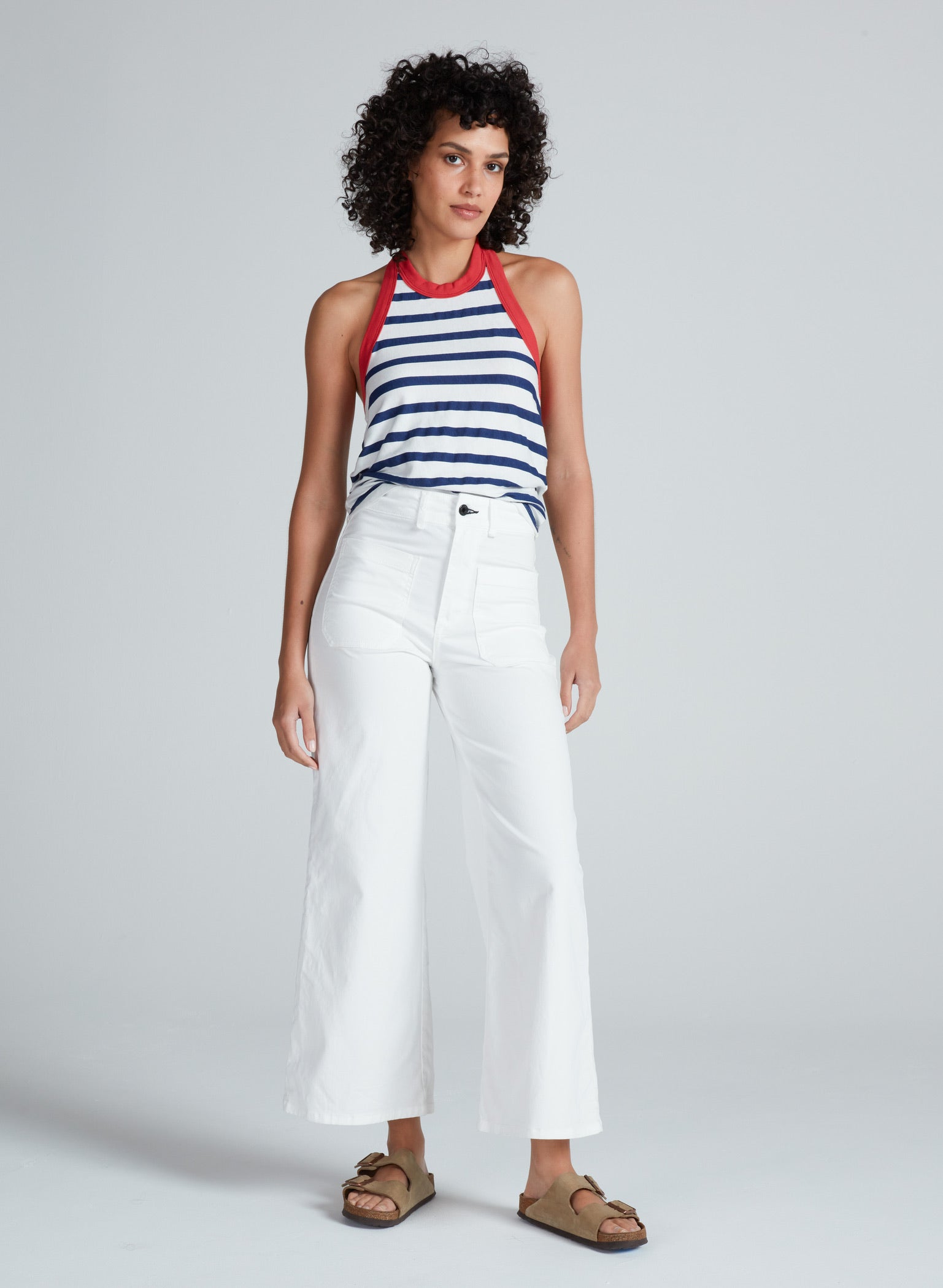 CROPPED SAILOR PANT