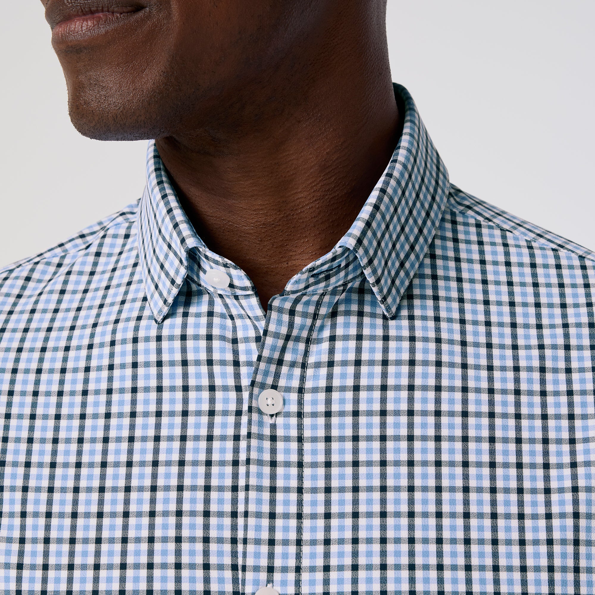 mizzen + main LEEWARD - navy oaklawn plaid