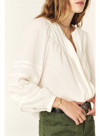 BA&SH YELLA YILLA BLOUSE