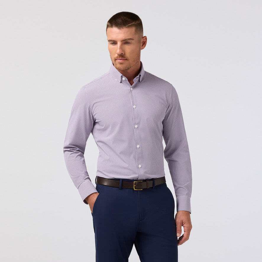 LEEWARD - PURPLE DUSK SAM PLAID