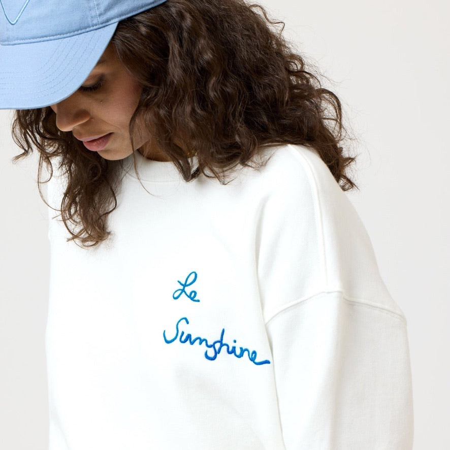KERRI ROSENTHAL EX-BOYFRIEND LE SUNSHINE SWEATSHIRT