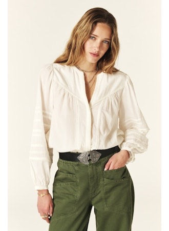 BA&SH YELLA YILLA BLOUSE