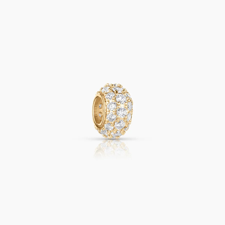 ASTRA PAVE BEAD CHARM