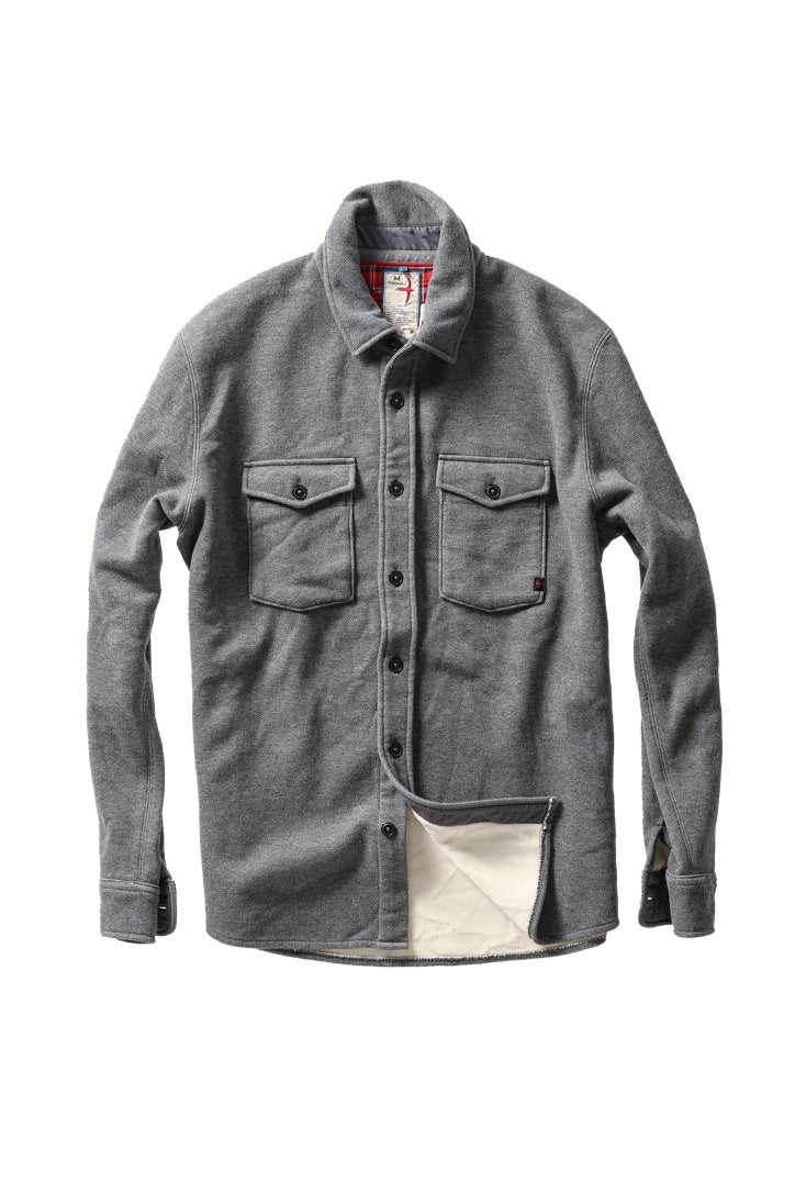 PIQUE FLEECE WORKSHIRT