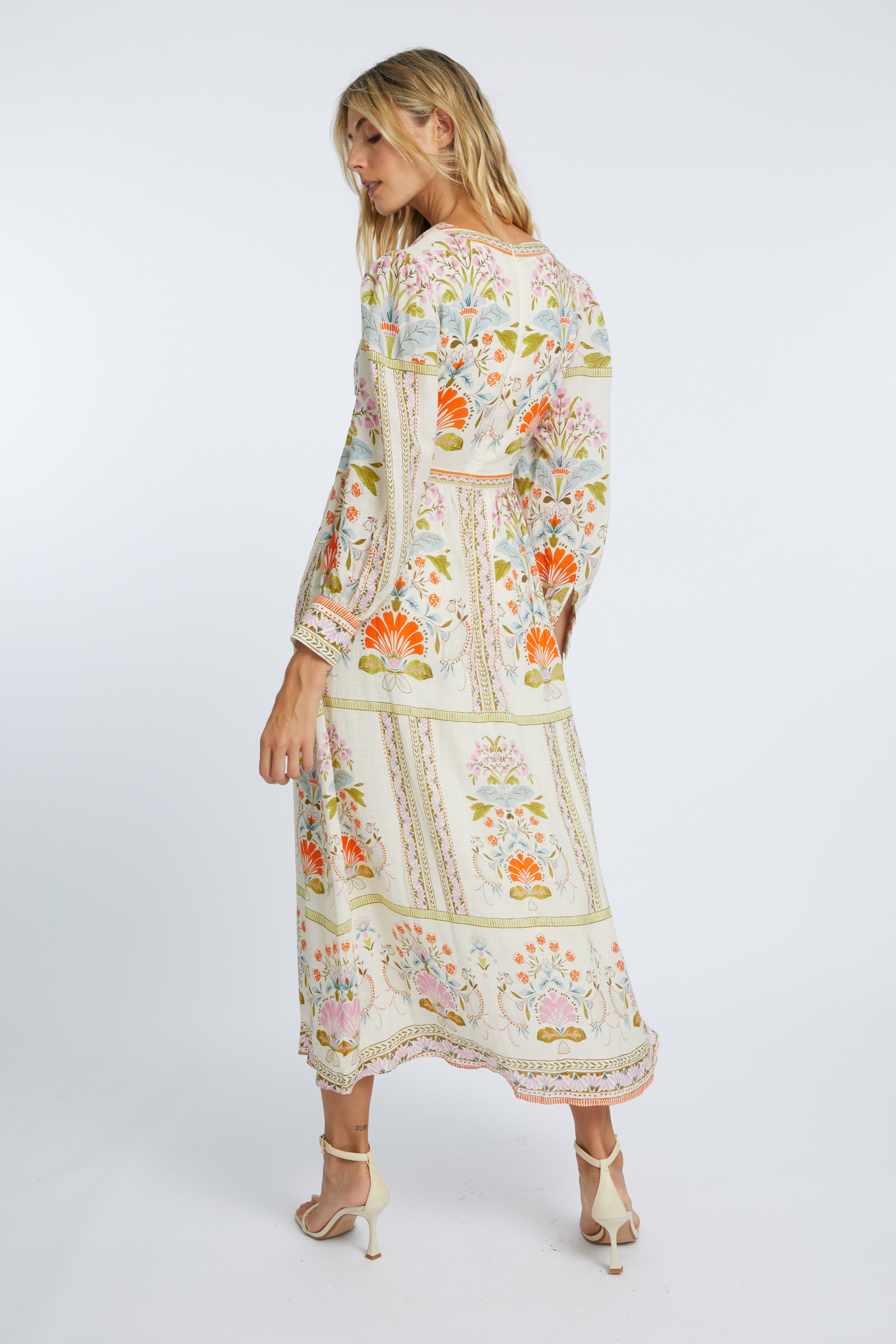 caballero PERLE VINTAGE FLORAL DRESS