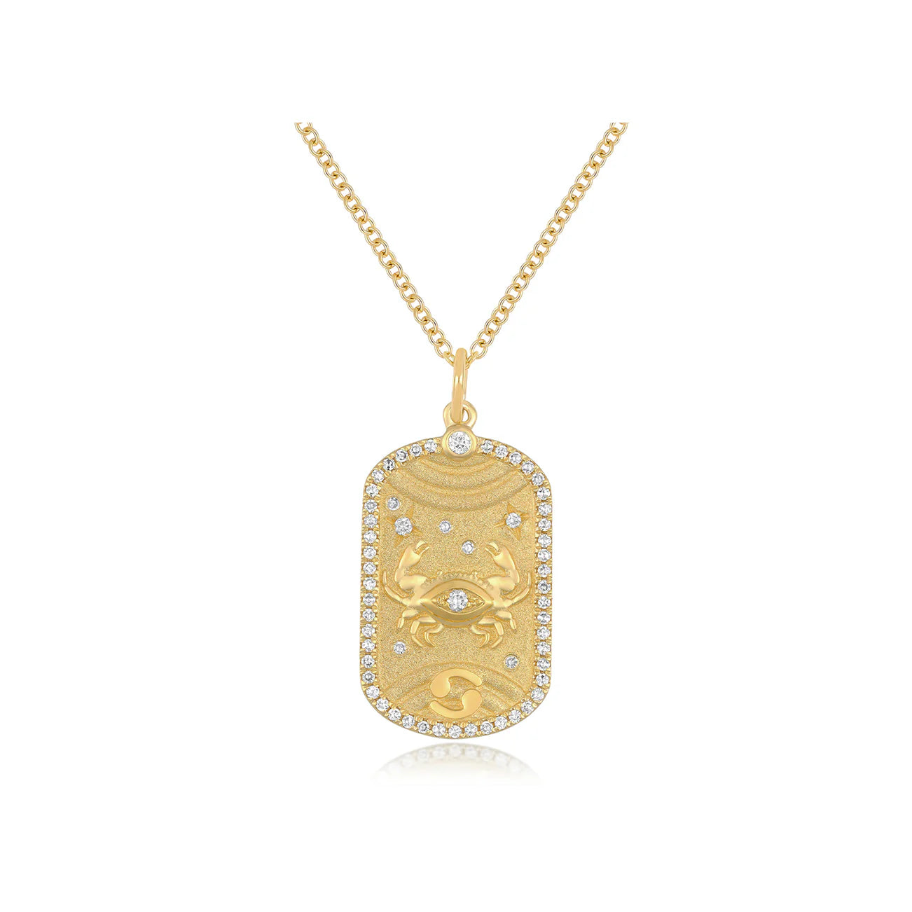 DIAMOND ZODIAC NECKLACE EF-61929