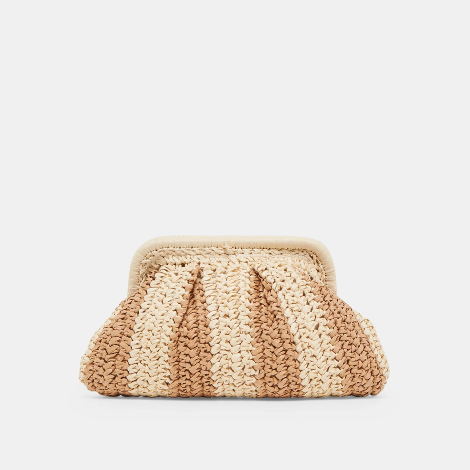DOLCE VITA HYDRA RAFFIA CLUTCH
