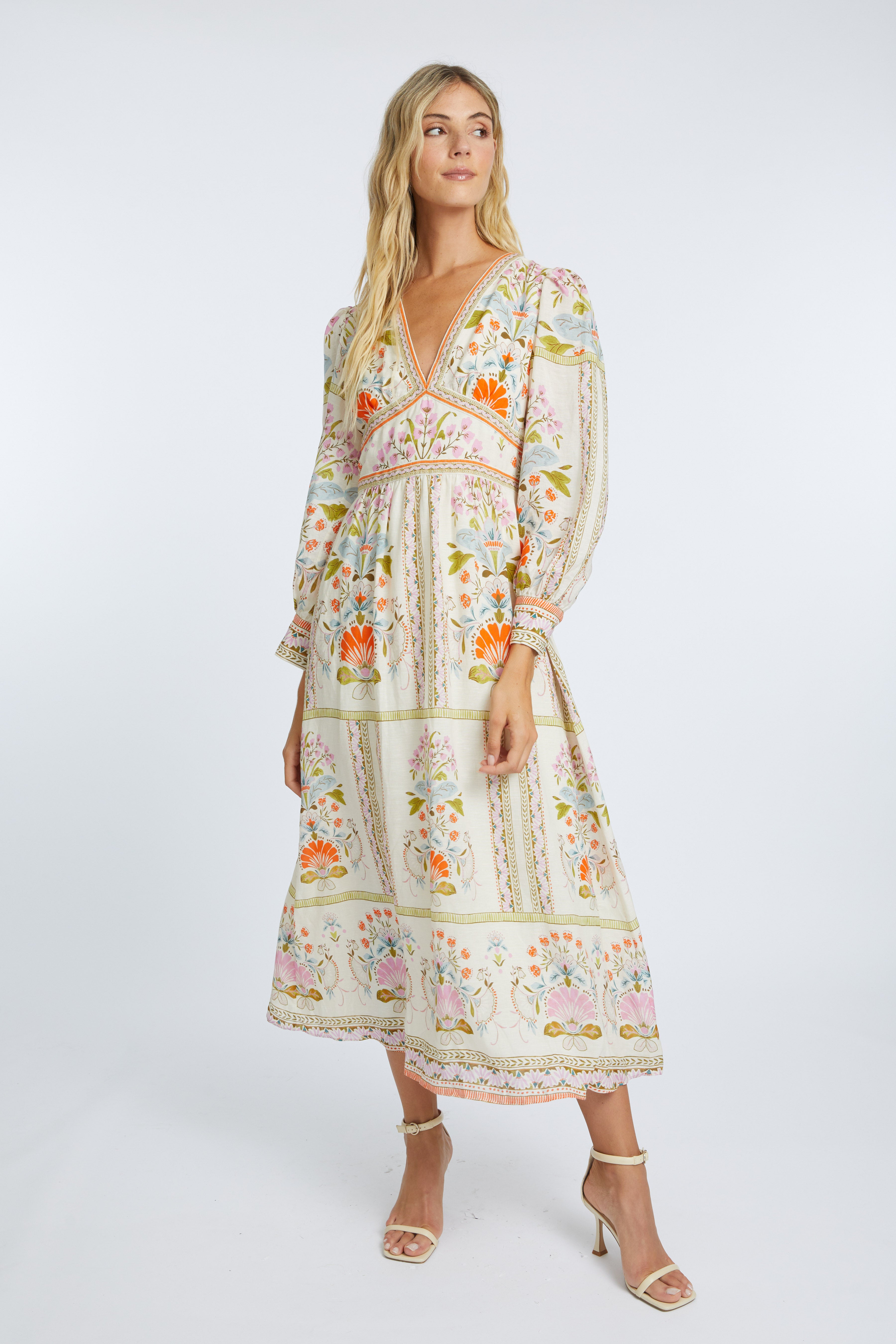 caballero PERLE VINTAGE FLORAL DRESS