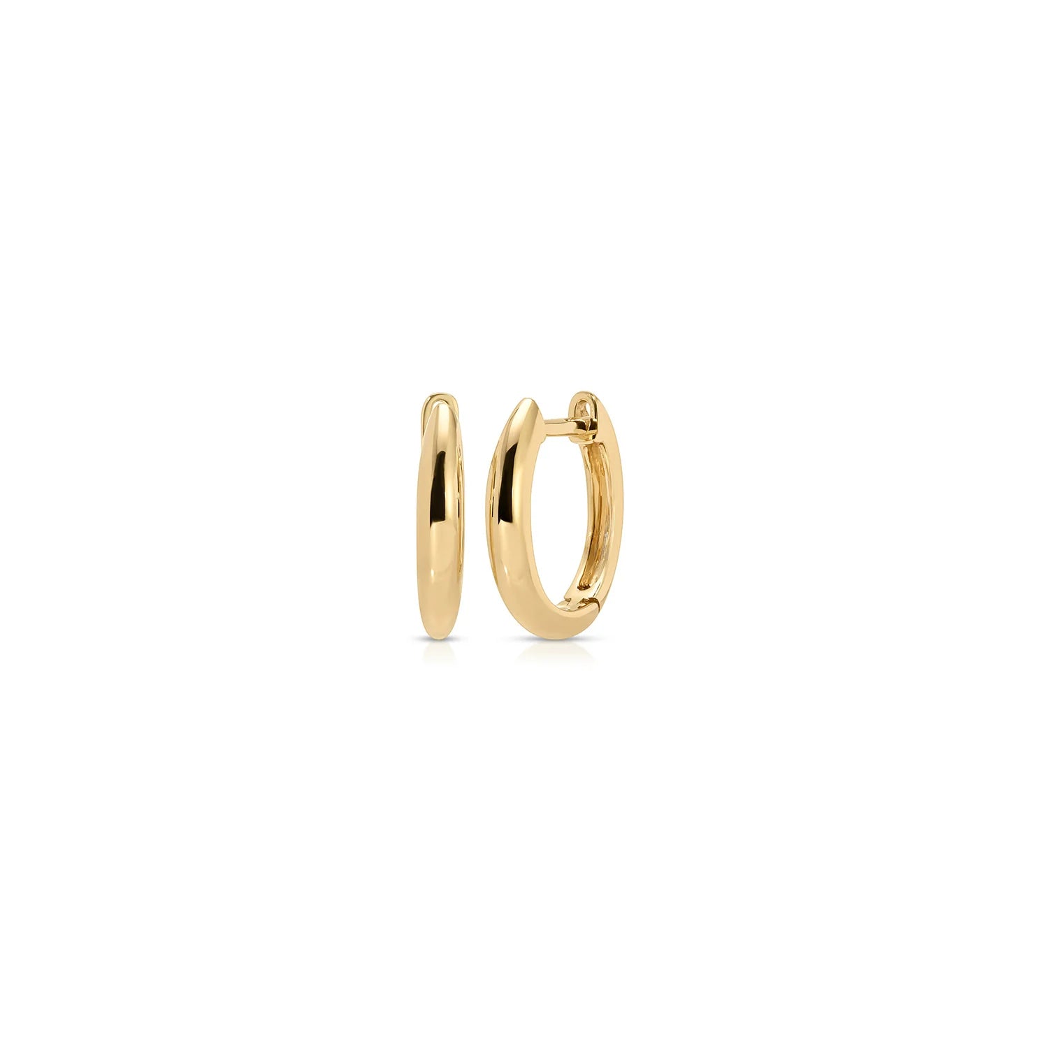 GOLD DOME HUGGIE EARRING EF-60934