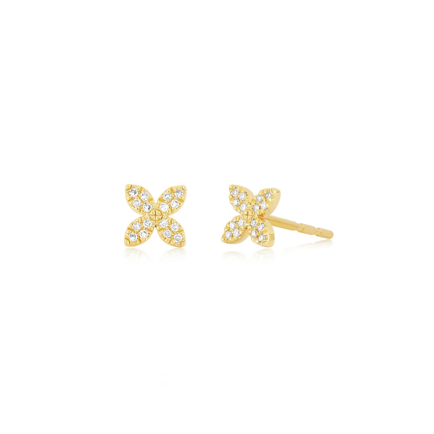 SINGLE DIAMOND BLOSSOM STUD EF-61426S