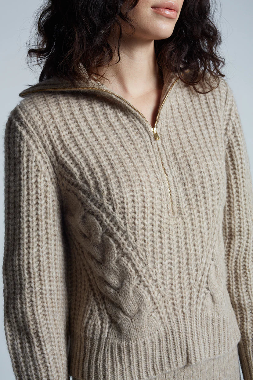 ELEVEN SIX TERRA SWEATER - OATMEAL