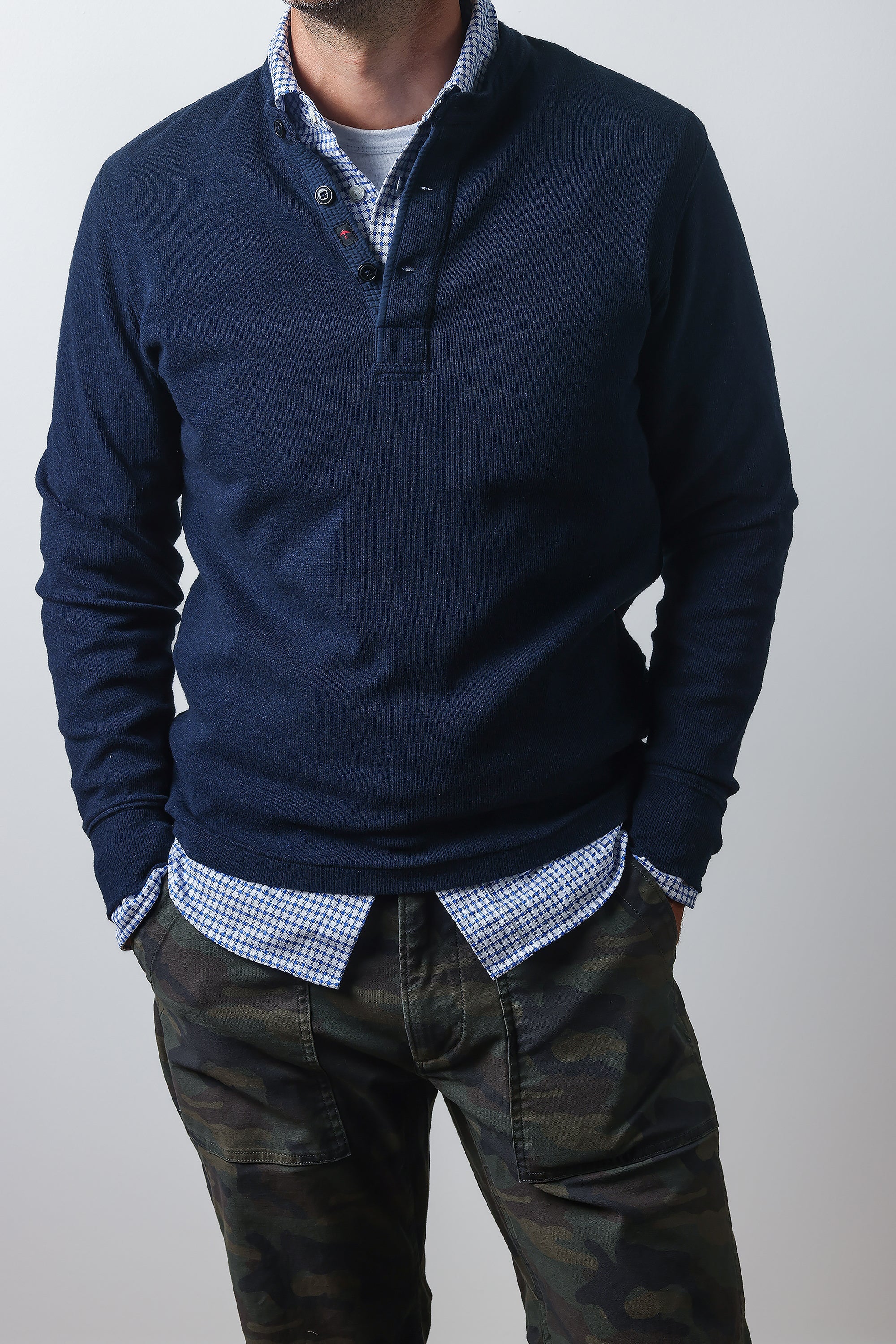 FRENCH RIB HENLEY