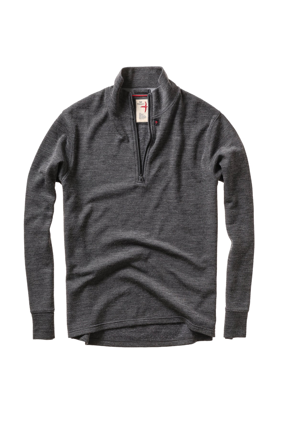 WOOL/COTTON 1/4 ZIP