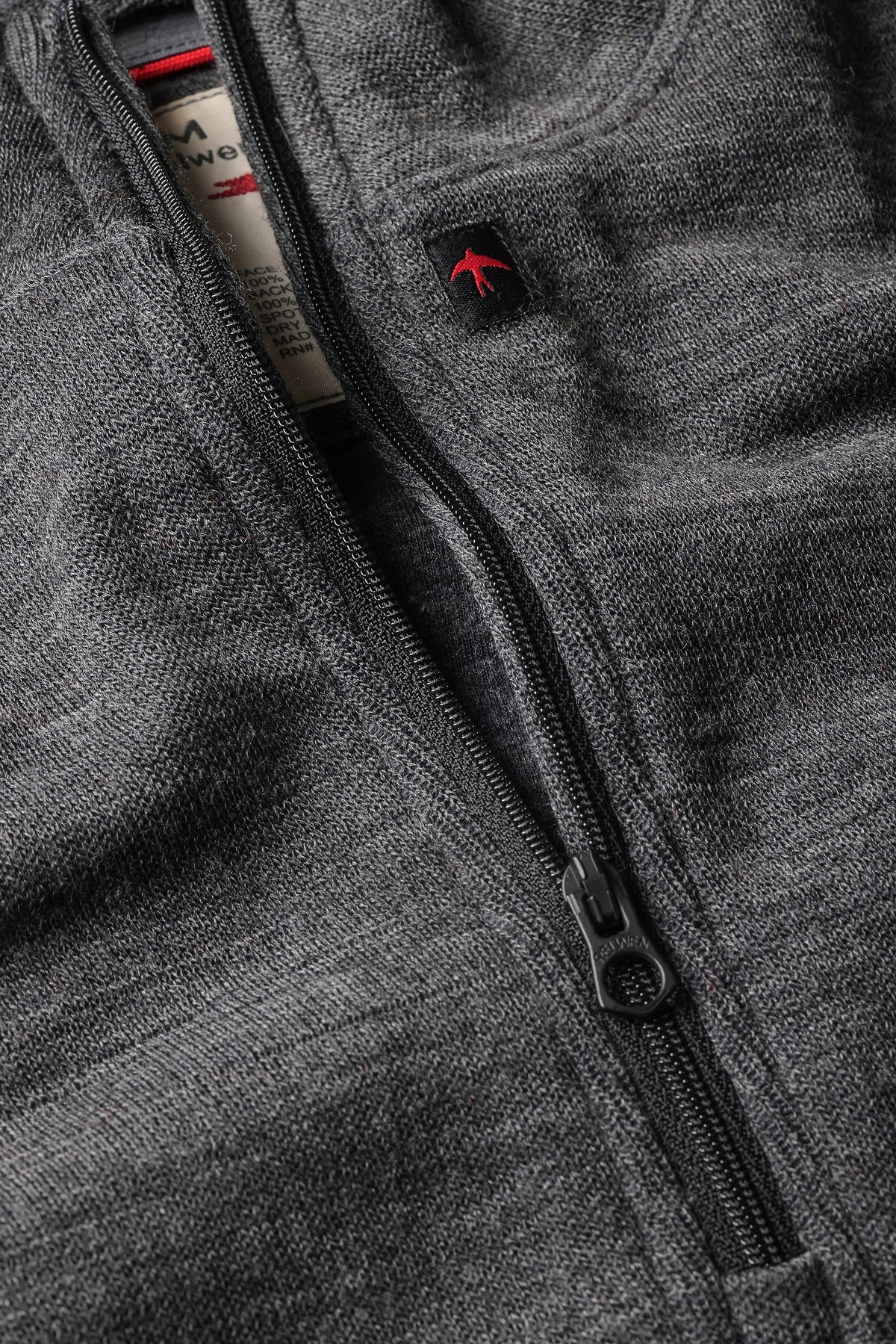 WOOL/COTTON 1/4 ZIP