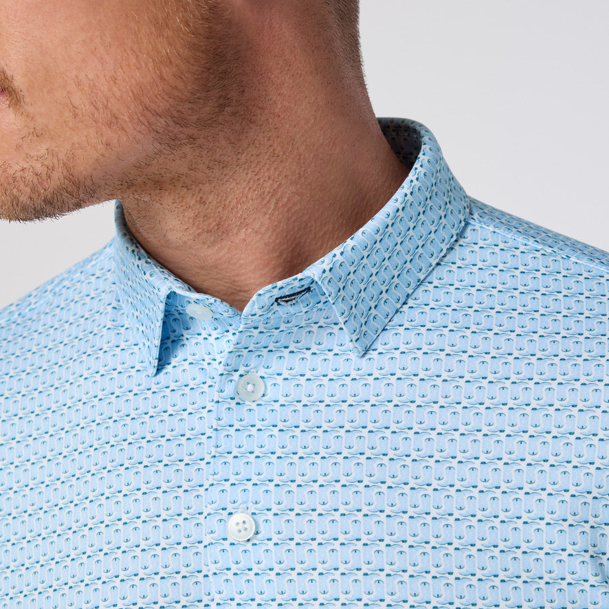 MIZZEN + MAIN VERSA POLO BLUE BOOT GOOFIN