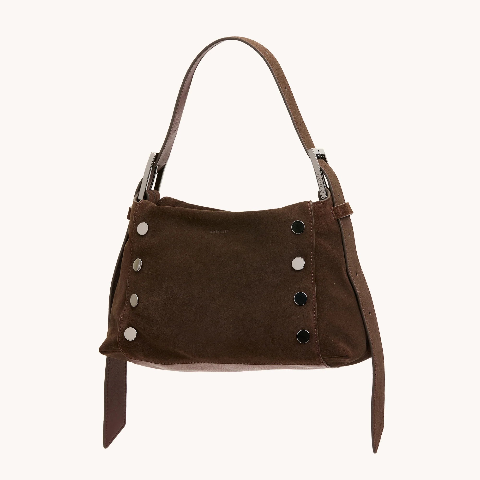 BRYANT MED - BELTED SUEDE/GM