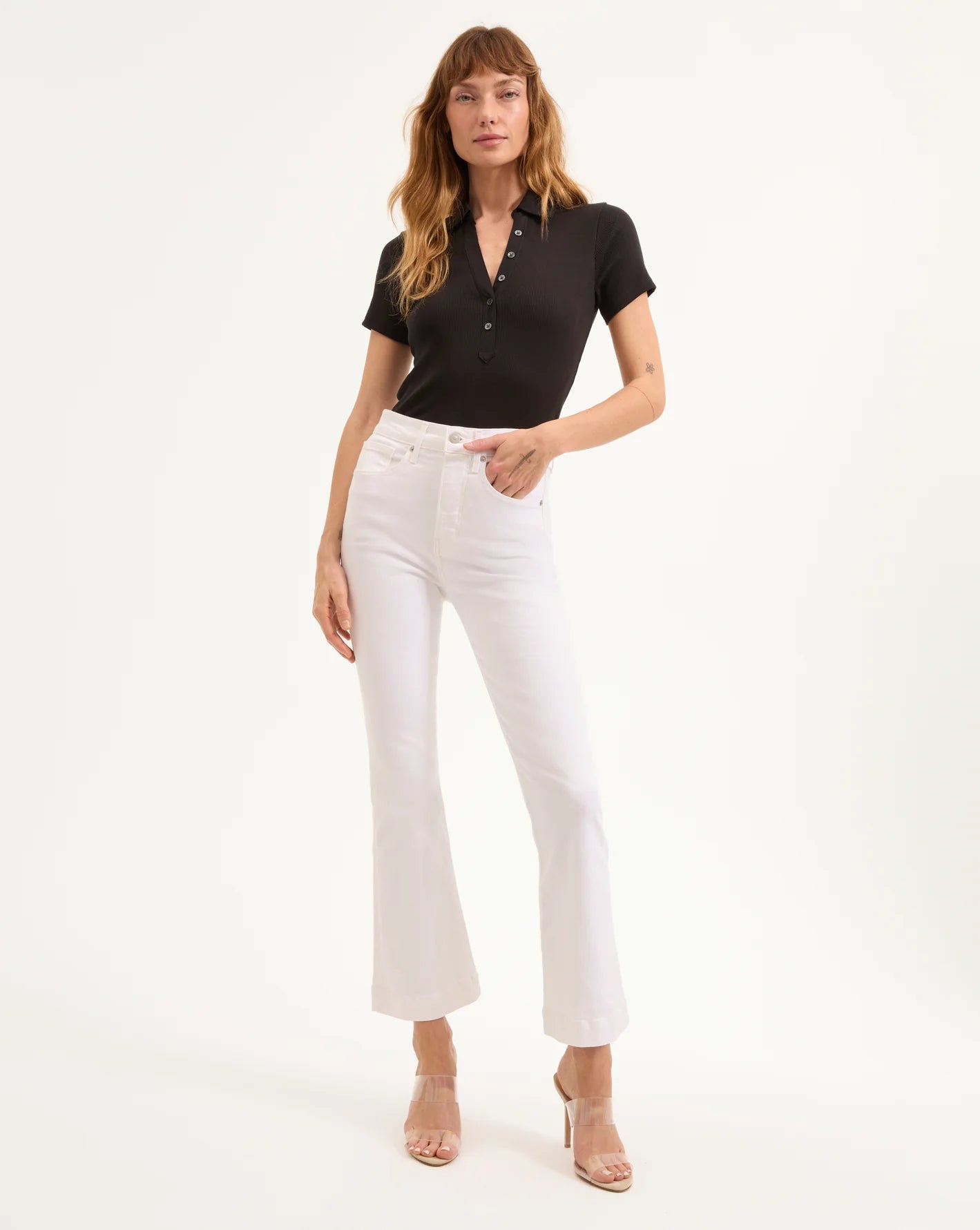 CARSON HIGH RISE ANKLE FLARE