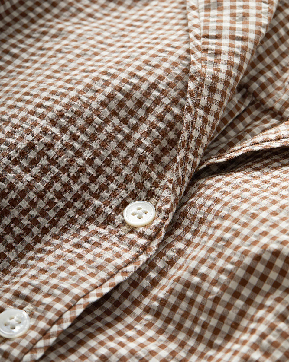 VERONICA BEARD Ilene Gingham Button-Down Shirt
