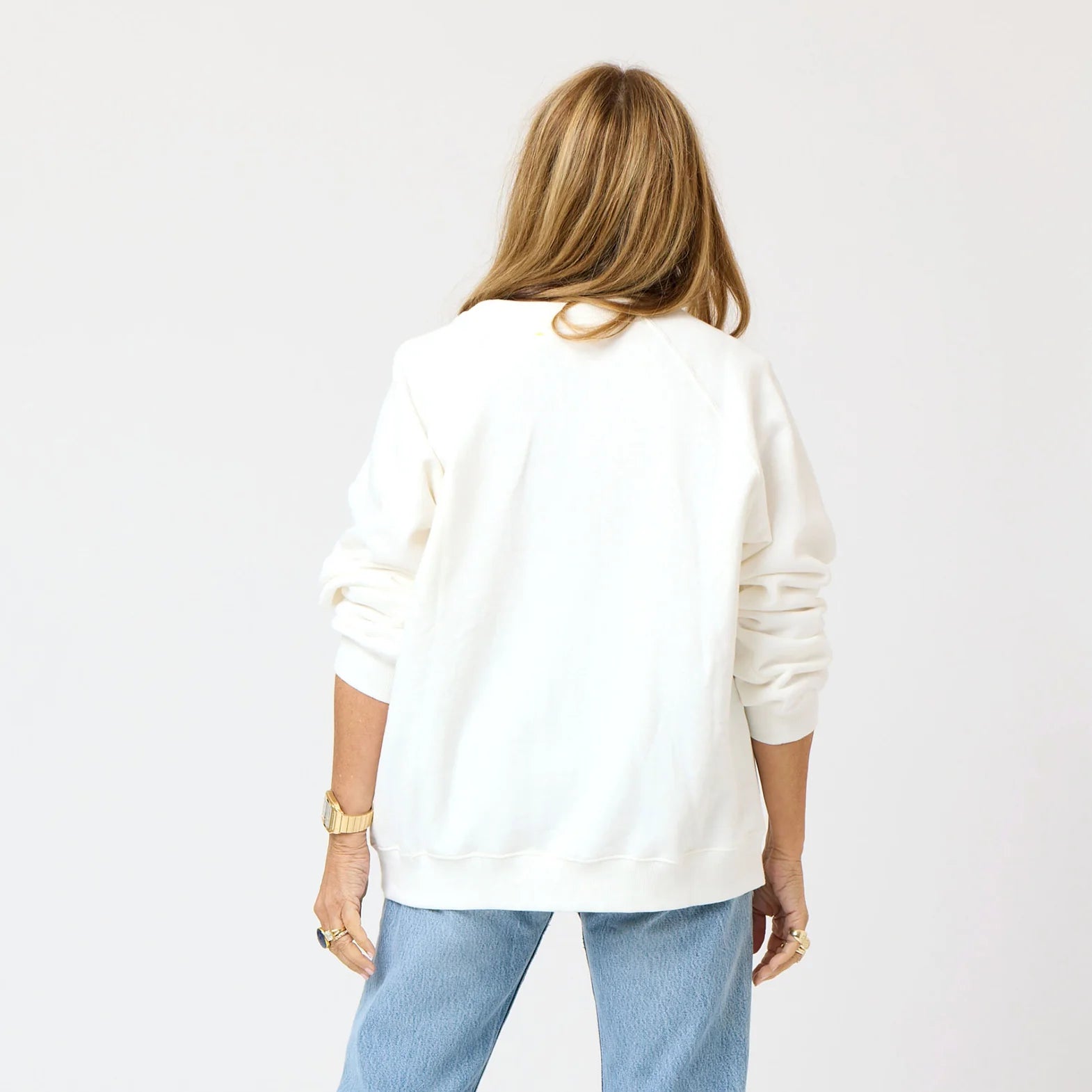 KERRI ROSENTHAL BENTON IMPERFECT HEART SWEATSHIRT