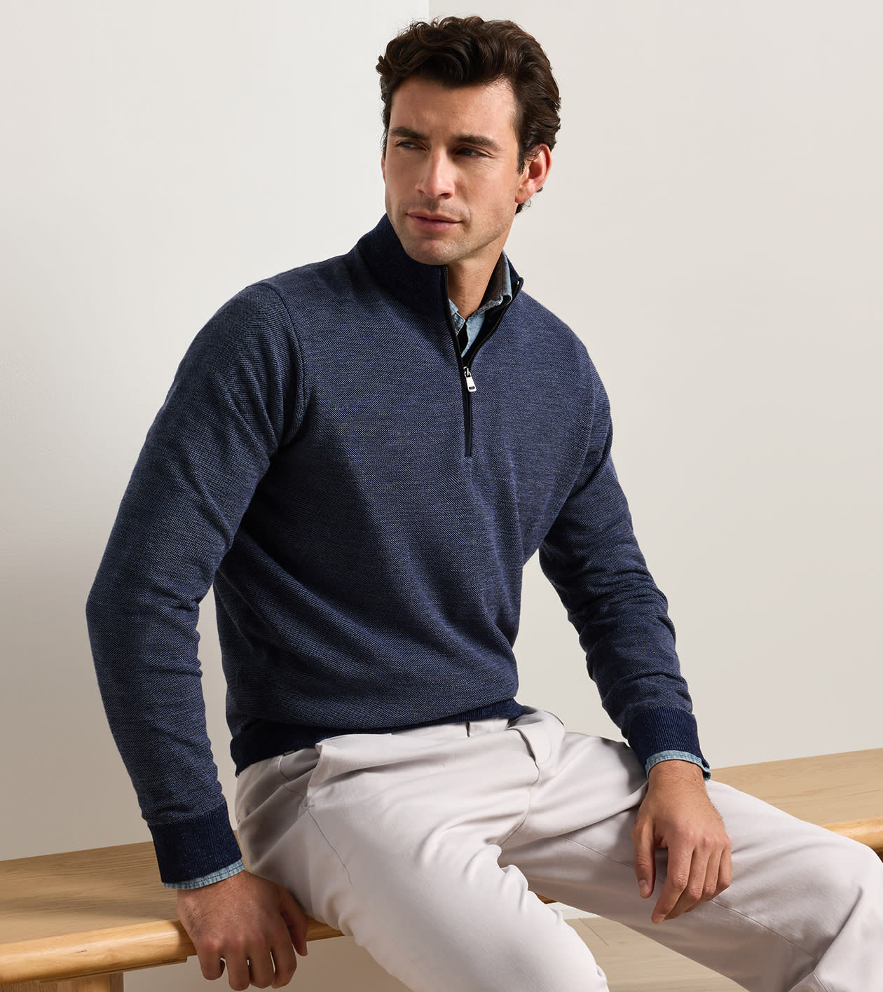 BLAIR BIRDSEYE 1/4 ZIP
