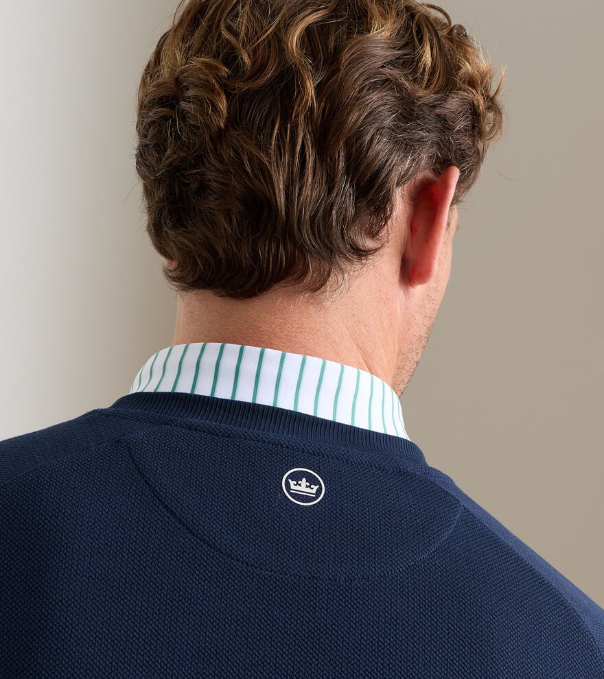 CRADLE PIQUE PERFORMANCE CREWNECK