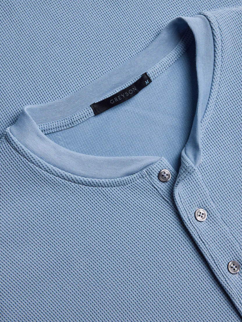 TRAVERSE WAFFLE HENLEY