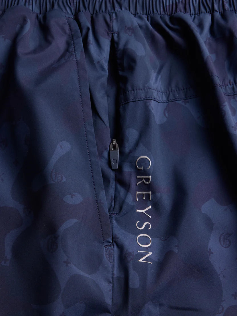 GREYSON GOAT CAMO TORCH SWIM SHORT MALTESE BLUE