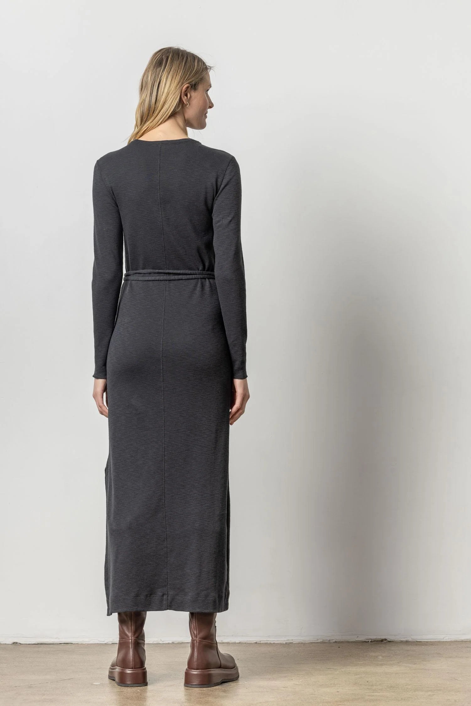 LILLA P BELTED MAXI