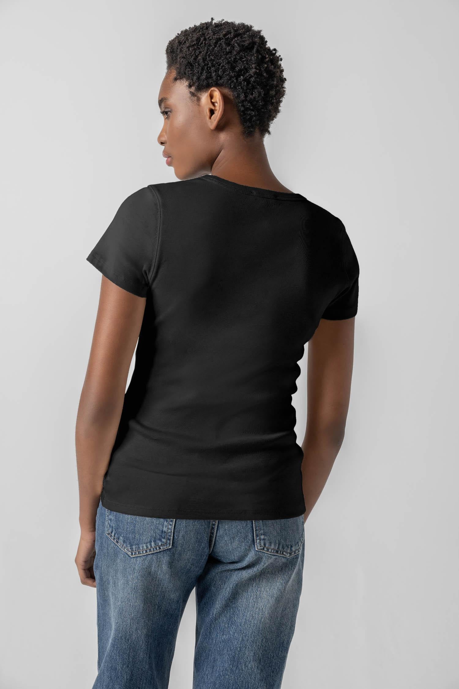 SHORT SLEEVE V-NECK