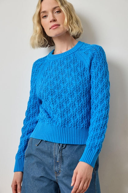 EASY SLEEVE RAGLAN SWEATER