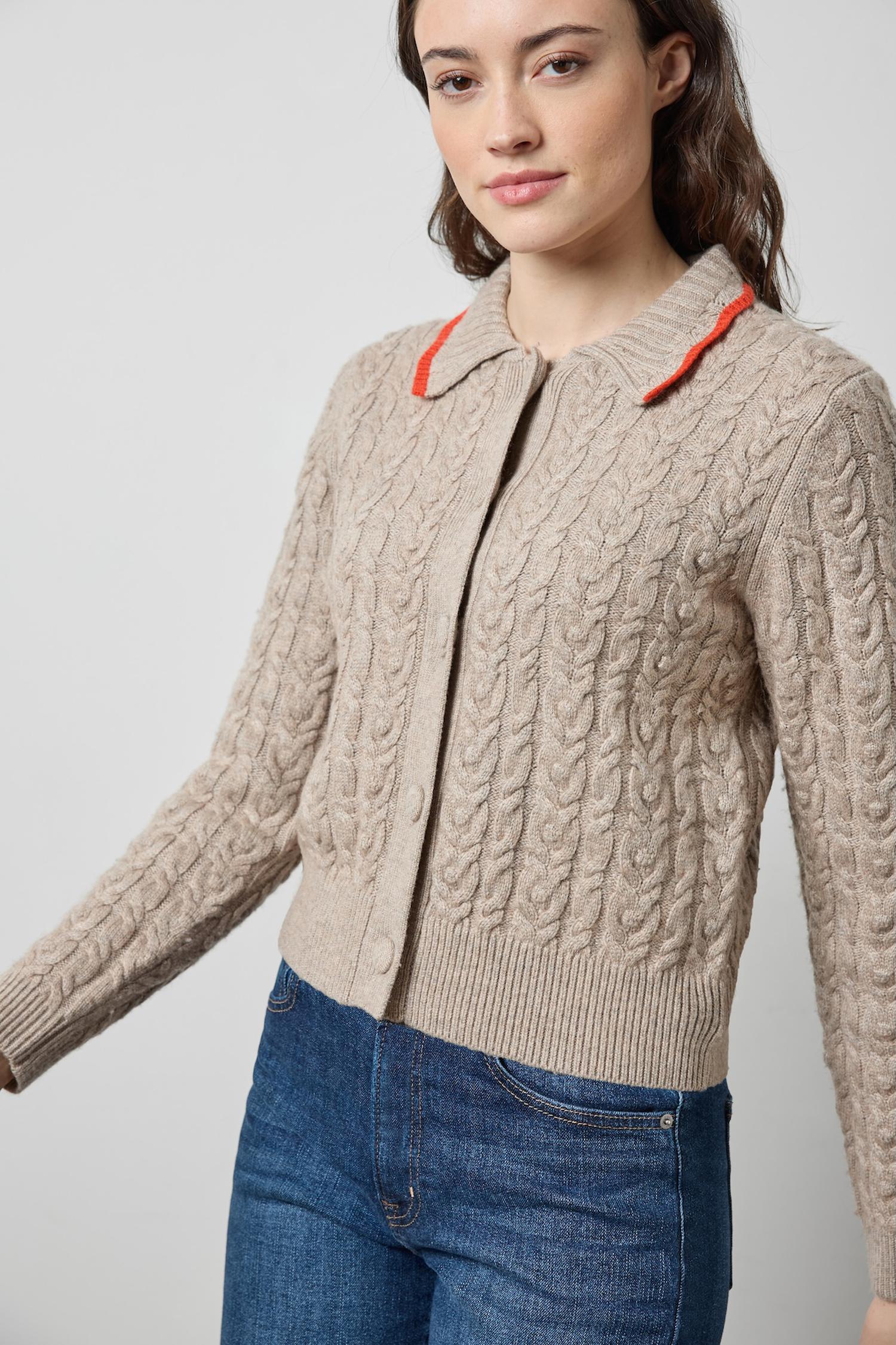 POLO CARDIGAN