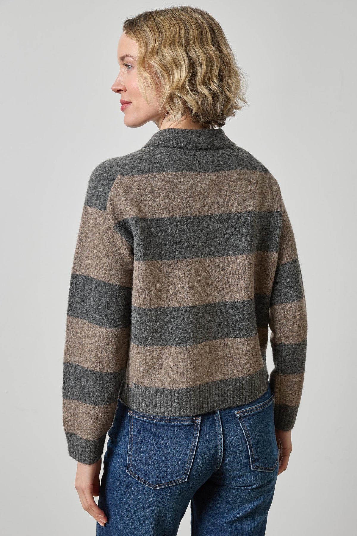 STRIPED POLO