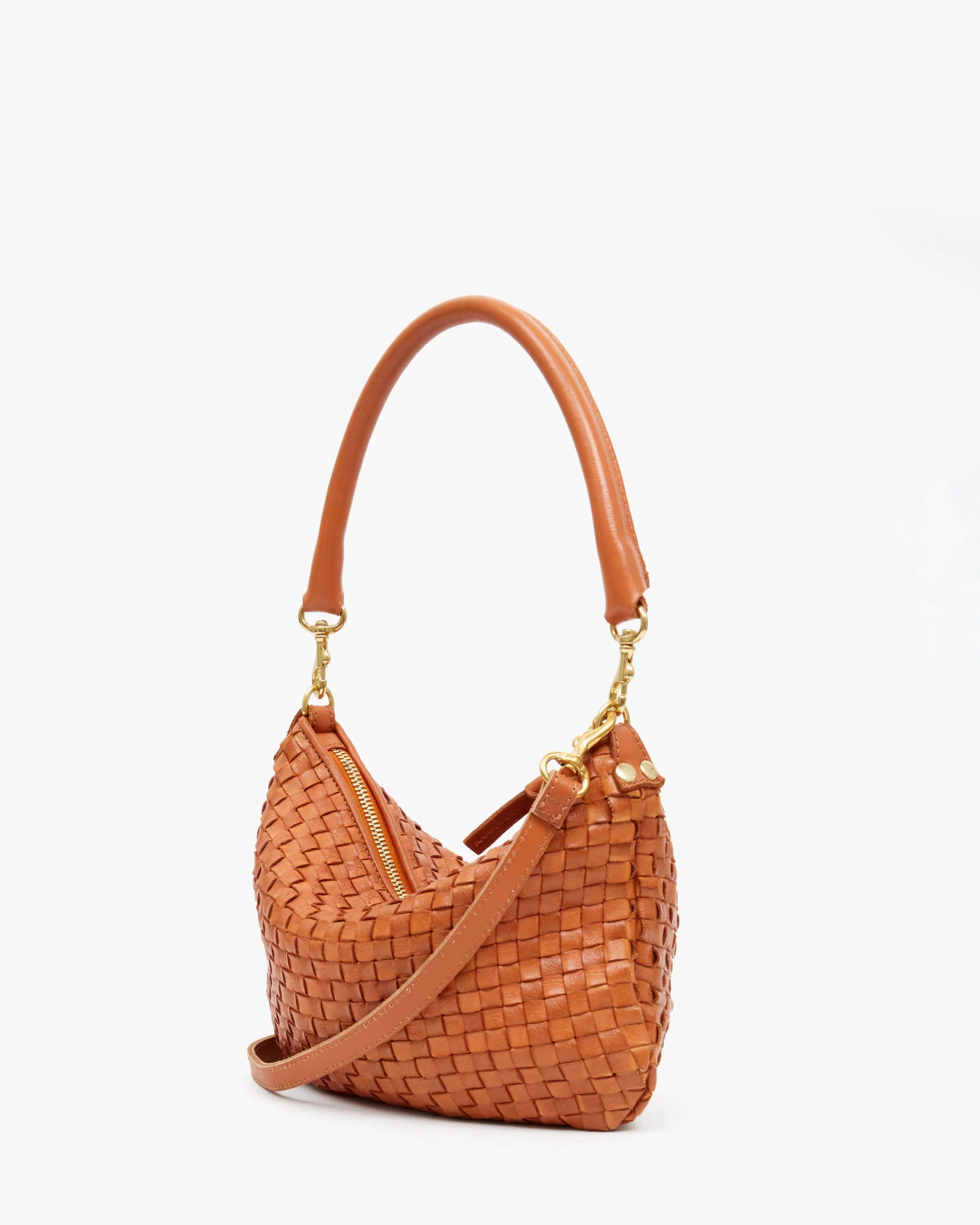 CLARE V PETIT MOYEN - NATURAL WOVEN