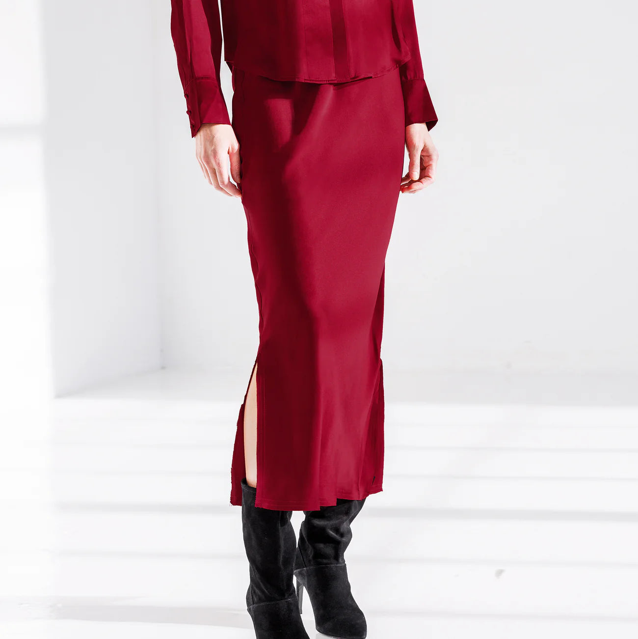 GO LONG FOR IT SKIRT