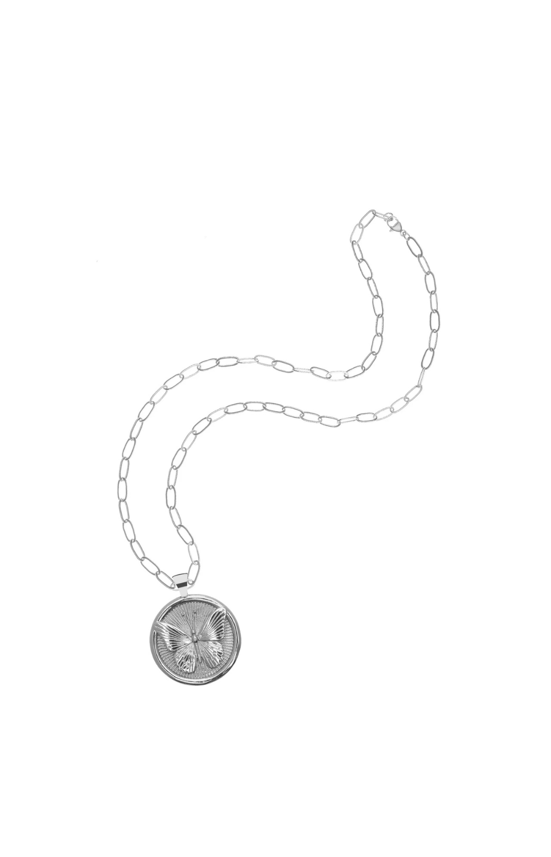 FREE BIG SILVER 18" DRAWN LINK