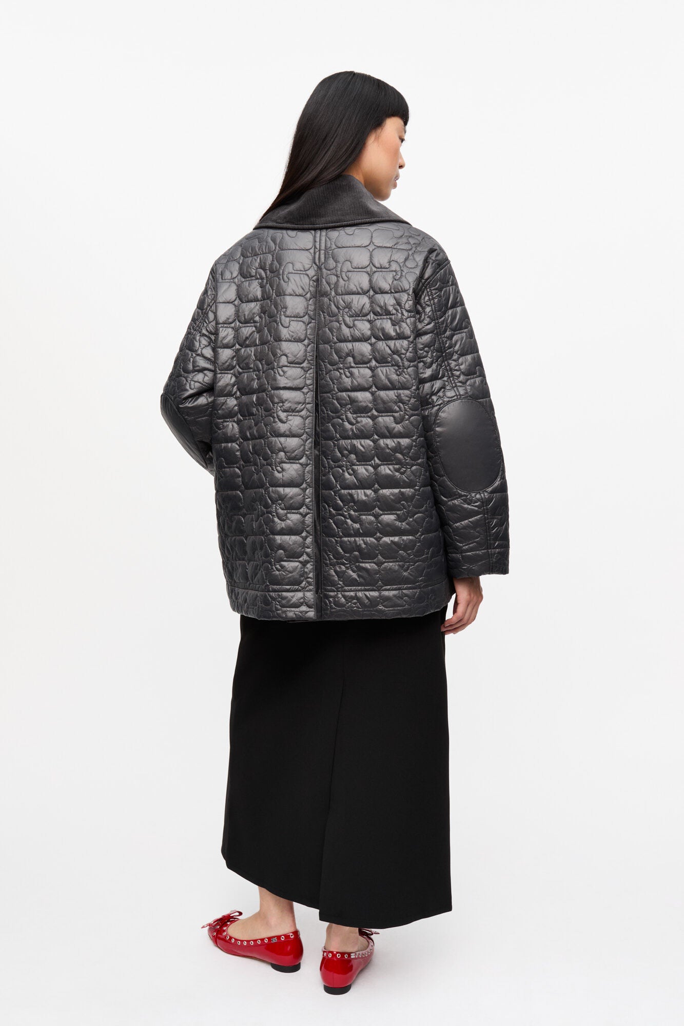 SHINY QUILT MIDI