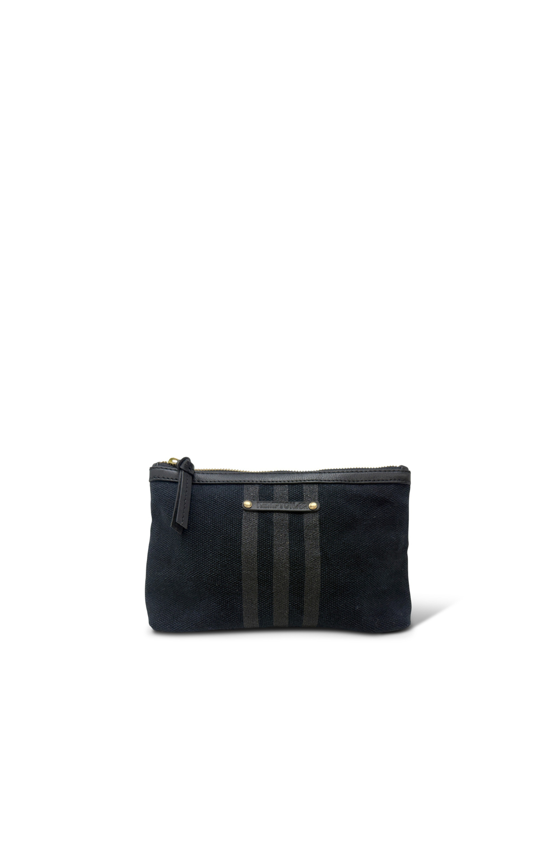SMALL CANVAS POUCH - WASHED BLACK